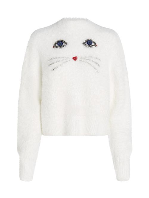 Karl Lagerfeld Pullover  blå / rød / sort / hvid