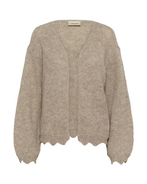 Cream Cardigan 'Niso'  beige-meleret