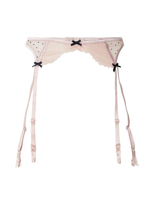 Hunkemöller Strømpeholder 'Dorothy'  pastelpink / sort