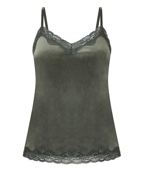 Hunkemöller Soveskorte  mørkegrøn