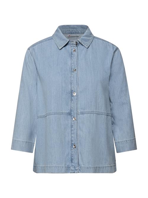 STREET ONE Bluse  lyseblå