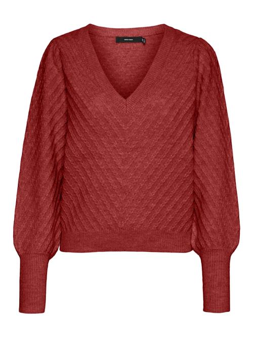VERO MODA Pullover 'VMStinna'  rød