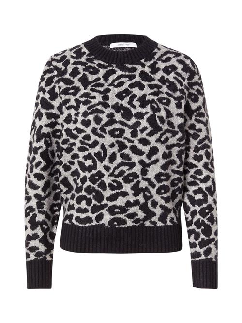 ABOUT YOU Pullover 'Tessa'  grå / sort