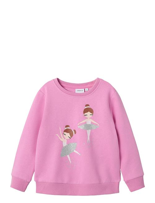 Nmfomiana Ls Bru Sweat Pb Name It Pink