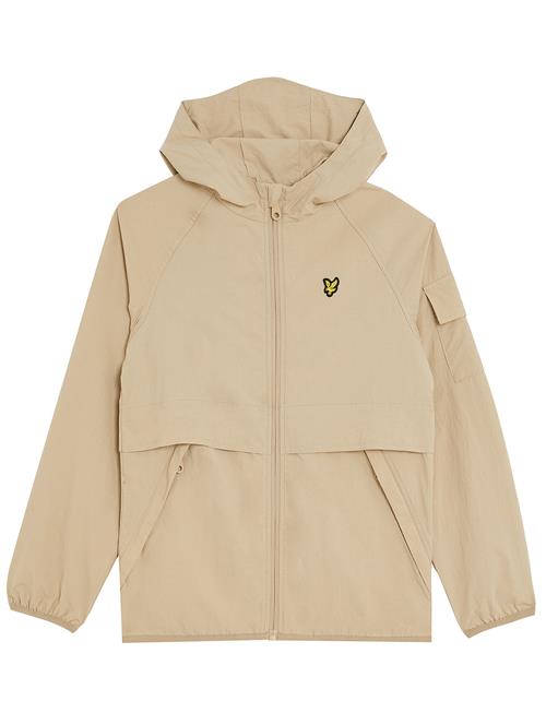 Hooded Windbreaker Jacket Lyle & Scott Beige