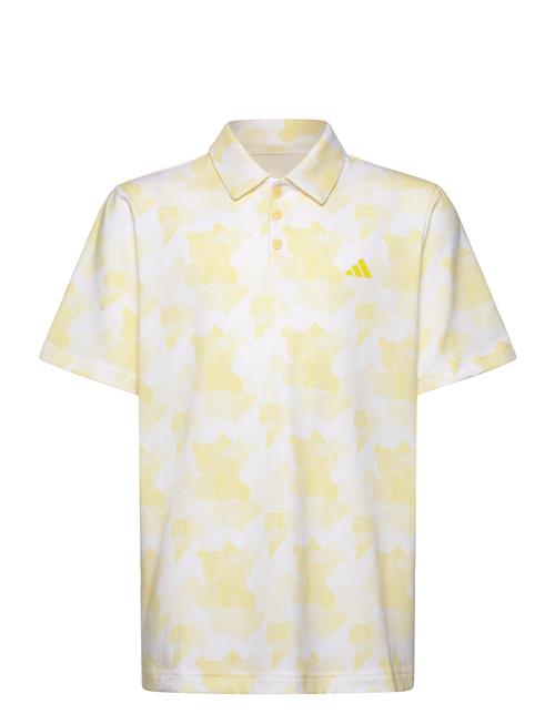 B Script Polo Adidas Golf Yellow
