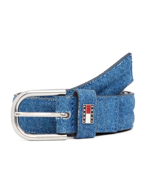 Tommy Jeans Bælte 'COOL'  blue denim