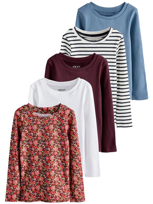 Next Bluser & t-shirts  røgblå / bordeaux / sort / hvid
