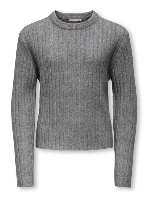 ONLY GIRLS Pullover 'KOGJeanett'  grå