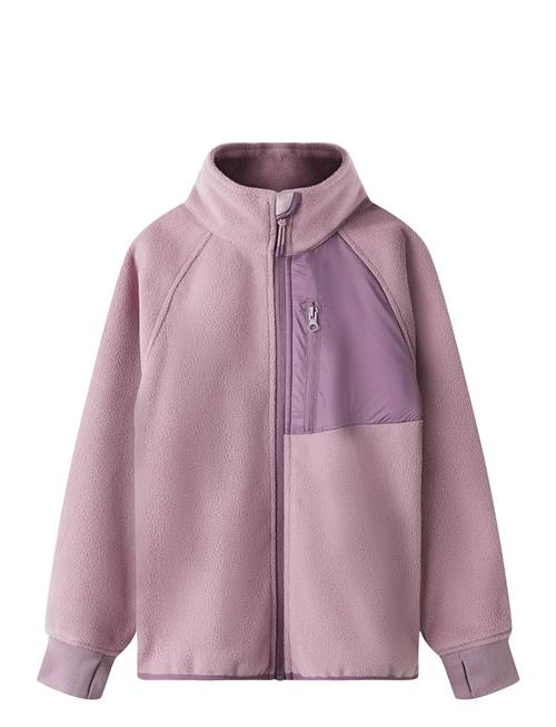 Nknmove03 Windfleece Jacket1 Fo Name It Purple