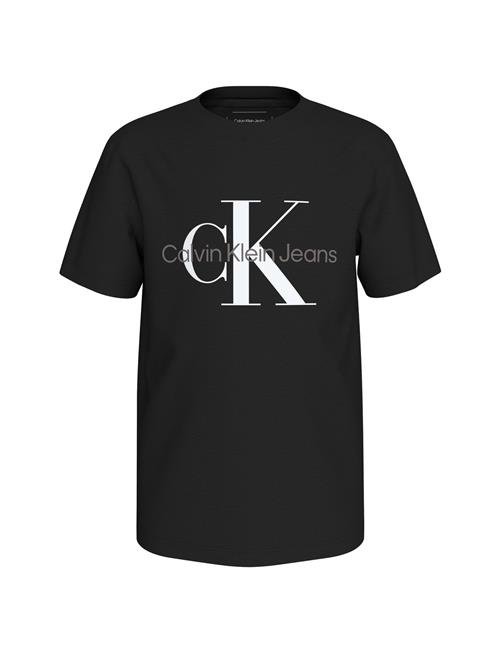 Ck Monogram Ss T-Shirt Calvin Klein Black
