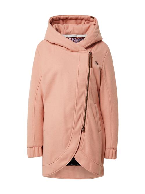 Alife and Kickin Overgangsfrakke  brun / lys pink