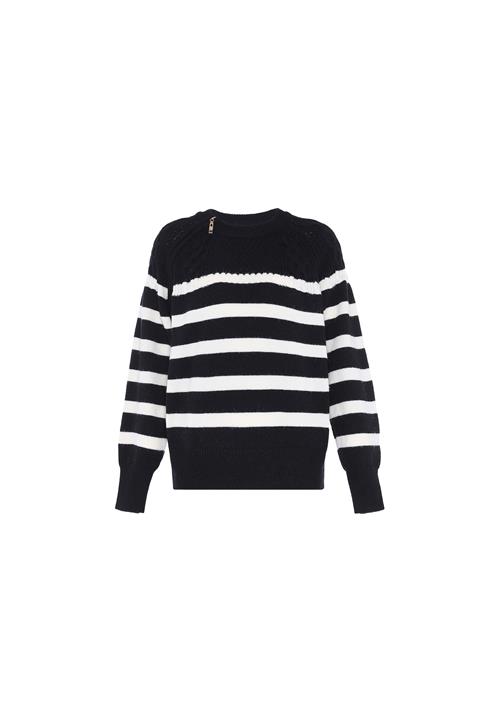 faina Pullover  sort / hvid