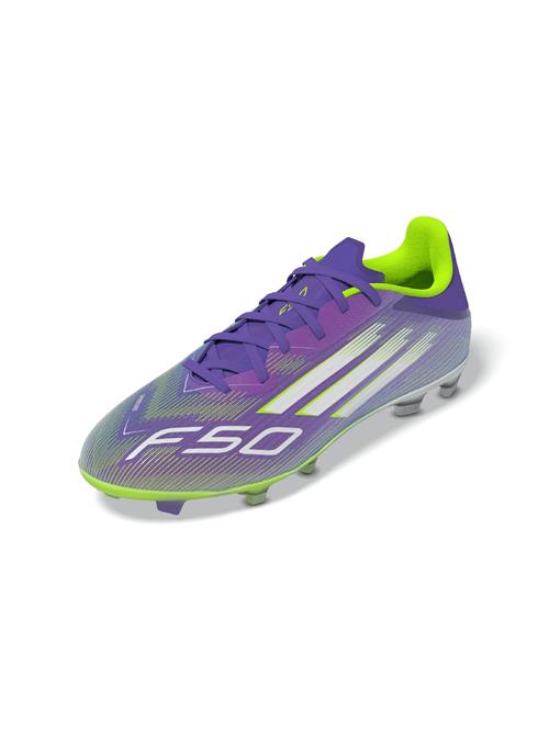 ADIDAS PERFORMANCE Fodboldstøvler 'F50 League'  lilla / mørkelilla / sølv / offwhite
