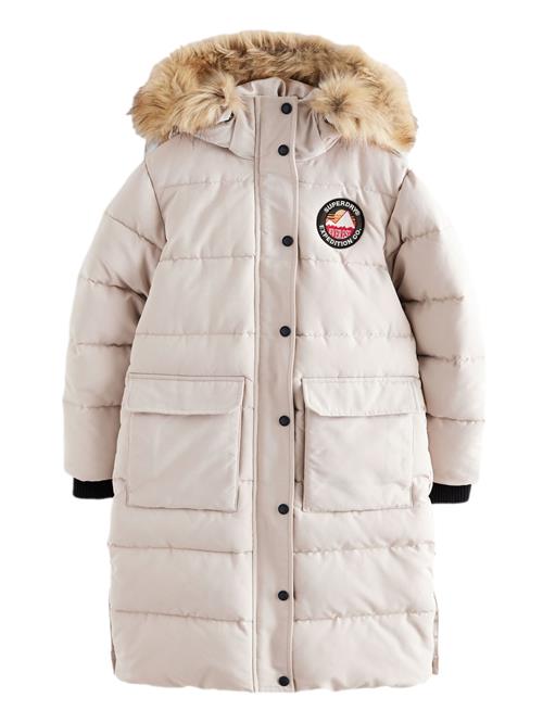 Superdry Frakke 'Everest'  creme / lysebrun