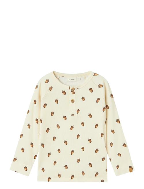 Nmmgavo Elo Ls Slim Top Lil Lil'Atelier Beige