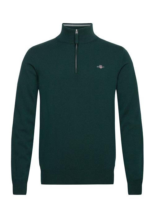 Superfine Lambswool Half Zip GANT Khaki