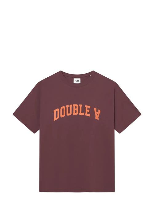 Wwace Tee Aaarch 25220 DOUBLE A BY W.W. Burgundy