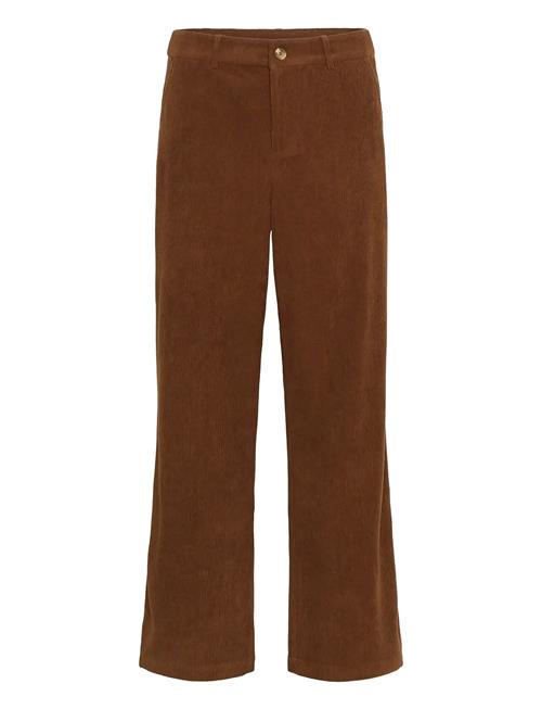 Crkanna Corduroy Pant Cream Brown