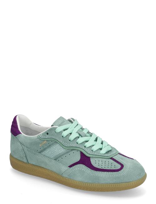 Tb.490 Rife Pale Yellow Leather Sneakers ALOHAS Green