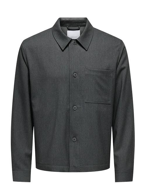 Onsmiro Tailored Reg 0346 Overshirt Frml ONLY & SONS Grey