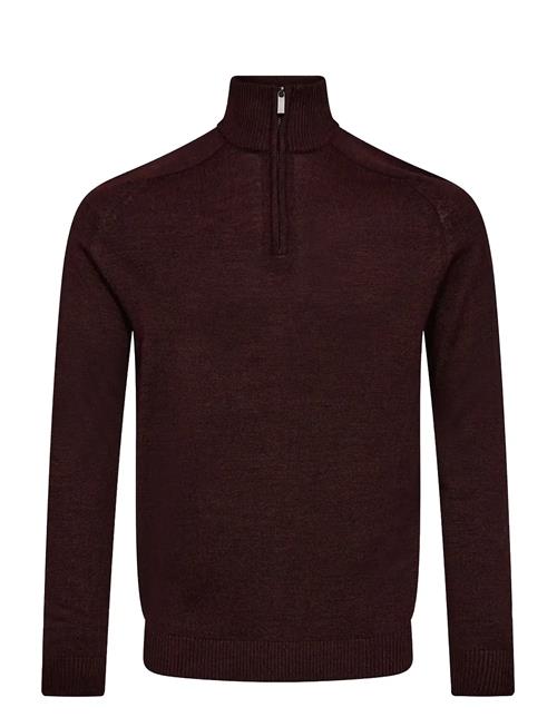Bs Pelle Regular Fit Knitwear Bruun & Stengade Burgundy