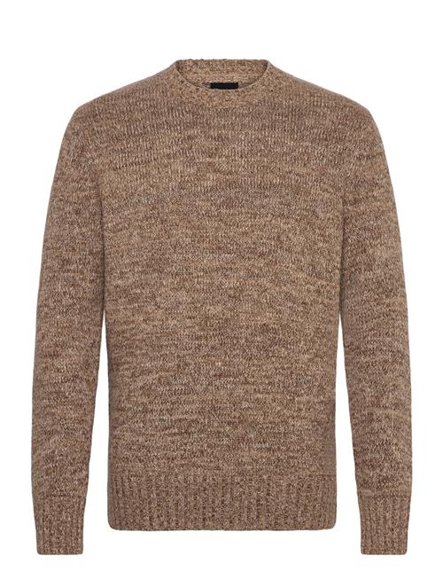 Multi Marl Crew Neck Jumper Lyle & Scott Beige