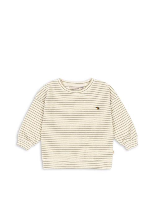 Konges Sløjd Itty Sweatshirt Tea Stripe  Tea Stripe 2 Y  Hvid  2 år  mand