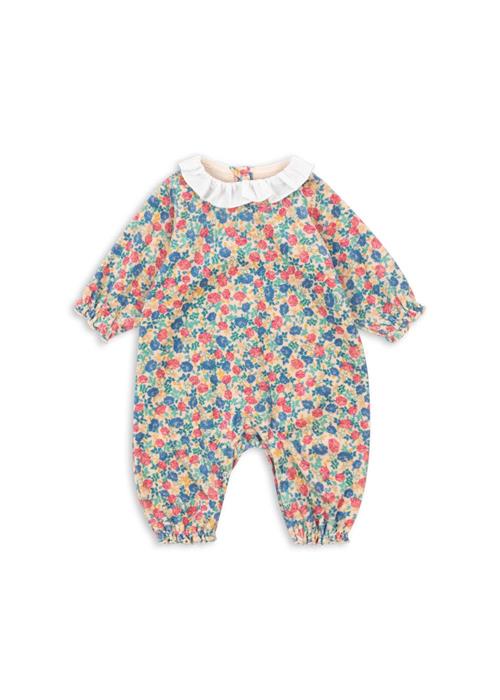 Konges Sløjd Miffa Frill Onesie Fiola  Fiola 3 months  Lyserød  3 måneder  kvinde