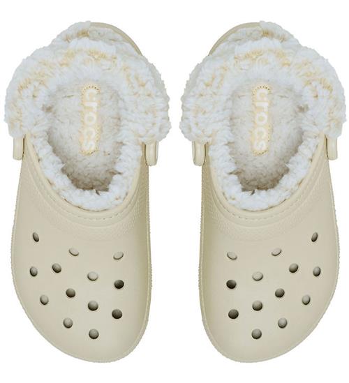 Crocs Sandaler m. For - Classic Lined Clog - Bone