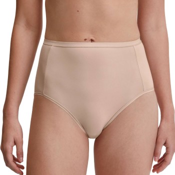 Calida Trusser Sleek Skin High Waist Brief Beige Small Dame