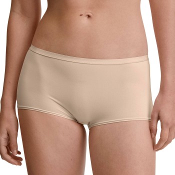 Calida Trusser Sleek Skin Regular Cut Shorty Beige Small Dame