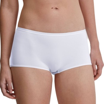 Calida Trusser Sleek Skin Regular Cut Shorty Hvid Large Dame