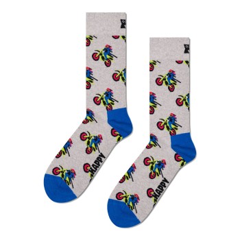 Happy socks Strømper 3P Fast Sports Gift Set Grå bomuld Str 41/46