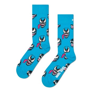 Happy socks Strømper Marvel Venom Sock Blå bomuld Str 36/40