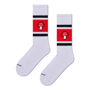 Happy socks Strømper Mushroom Stripe Sneaker Sock Flerfarvet Str 41/46