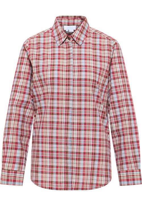 usha BLUE LABEL Bluse  blandingsfarvet / rød