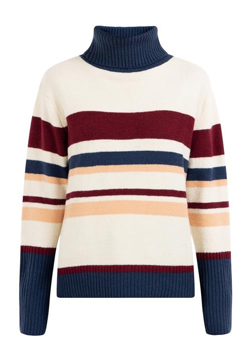 DreiMaster Maritim Pullover  creme / marin / vinrød / offwhite