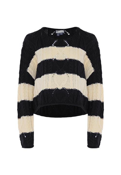 DreiMaster Vintage Pullover  beige / sort