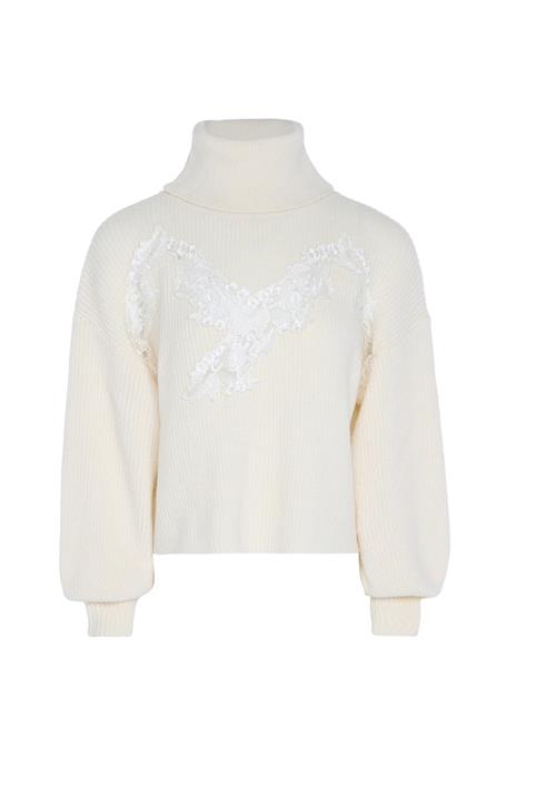 faina Pullover  uldhvid