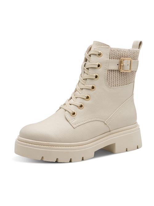 MARCO TOZZI Snørestøvletter  beige