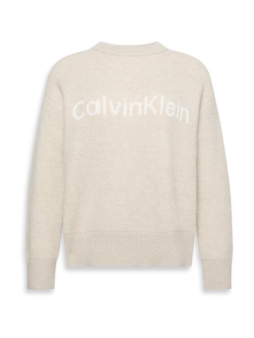 Calvin Klein Pullover  hvid / uldhvid