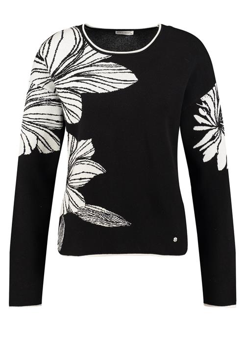 Key Largo Pullover 'Scarlet'  sort / hvid