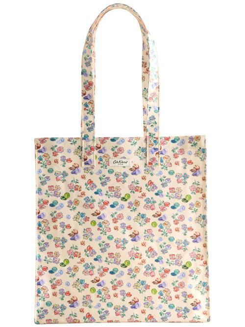 Cath Kidston Shopper  ecru / grøn / lilla / koral