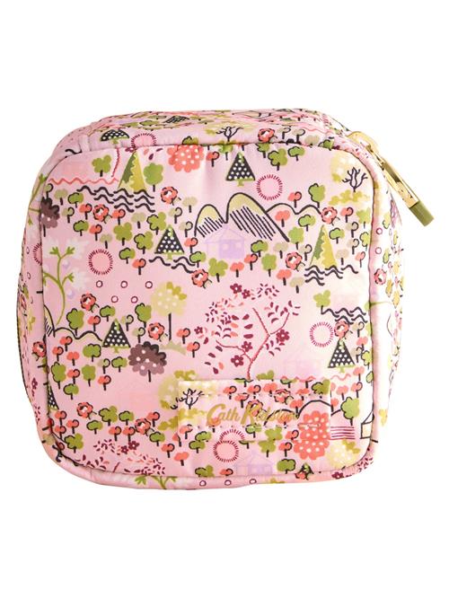 Cath Kidston Toilettaske  lysegrøn / pink / sort