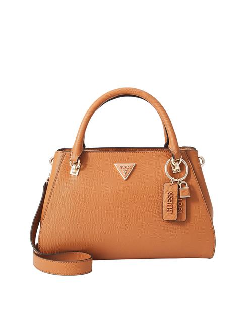 GUESS Håndtaske 'NOELLE II LUXURY SATCHEL'  cognac
