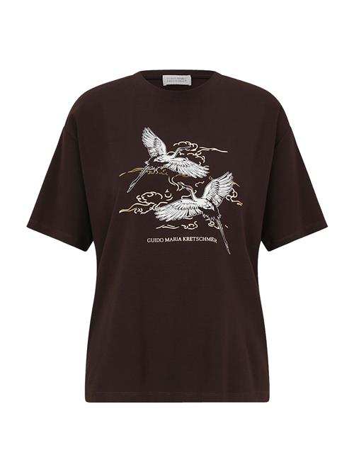Guido Maria Kretschmer Women Shirts 'Colleen'  chamois / choko / hvid