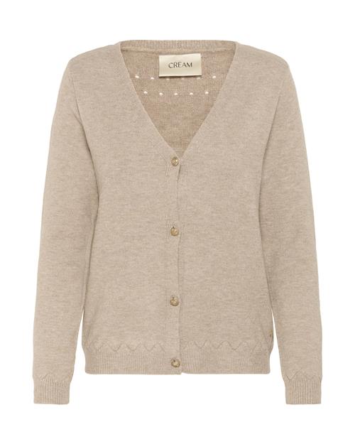 Cream Cardigan 'Dela'  beige