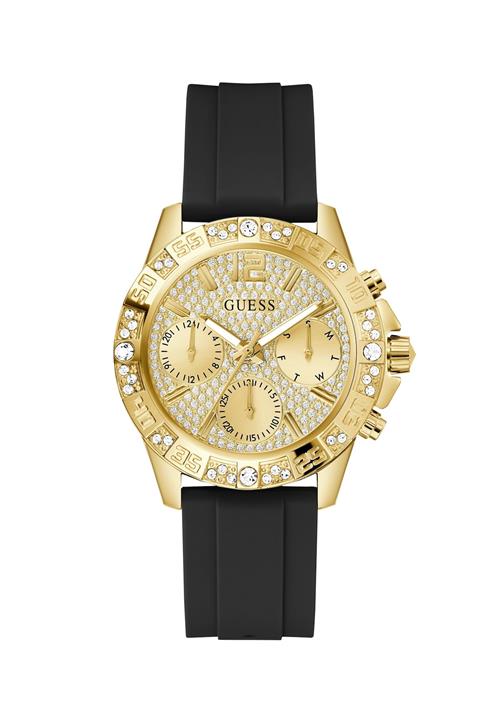 GUESS Analogt ur 'Majesty'  guld / sort