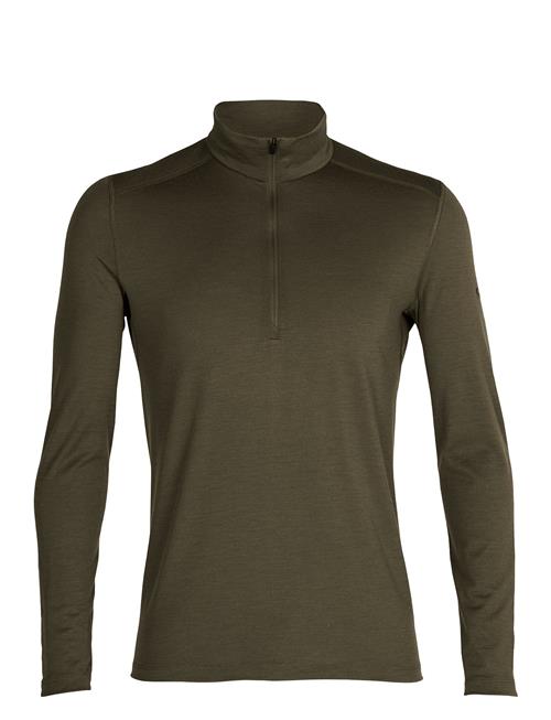 M 200 Oasis Ls Half Zip Icebreaker Khaki